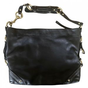 Coach Black Leather Bag